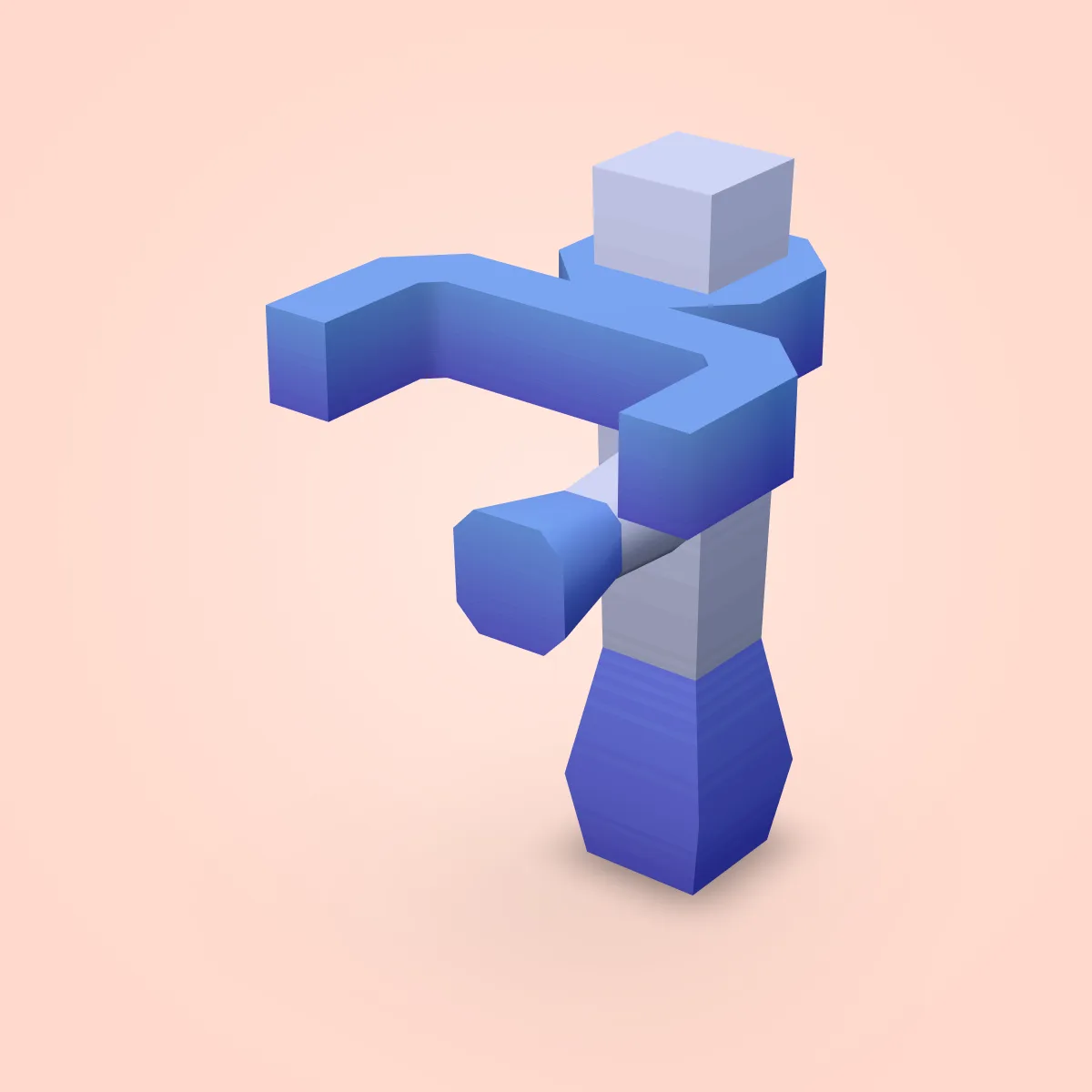 Aid Crutch Model