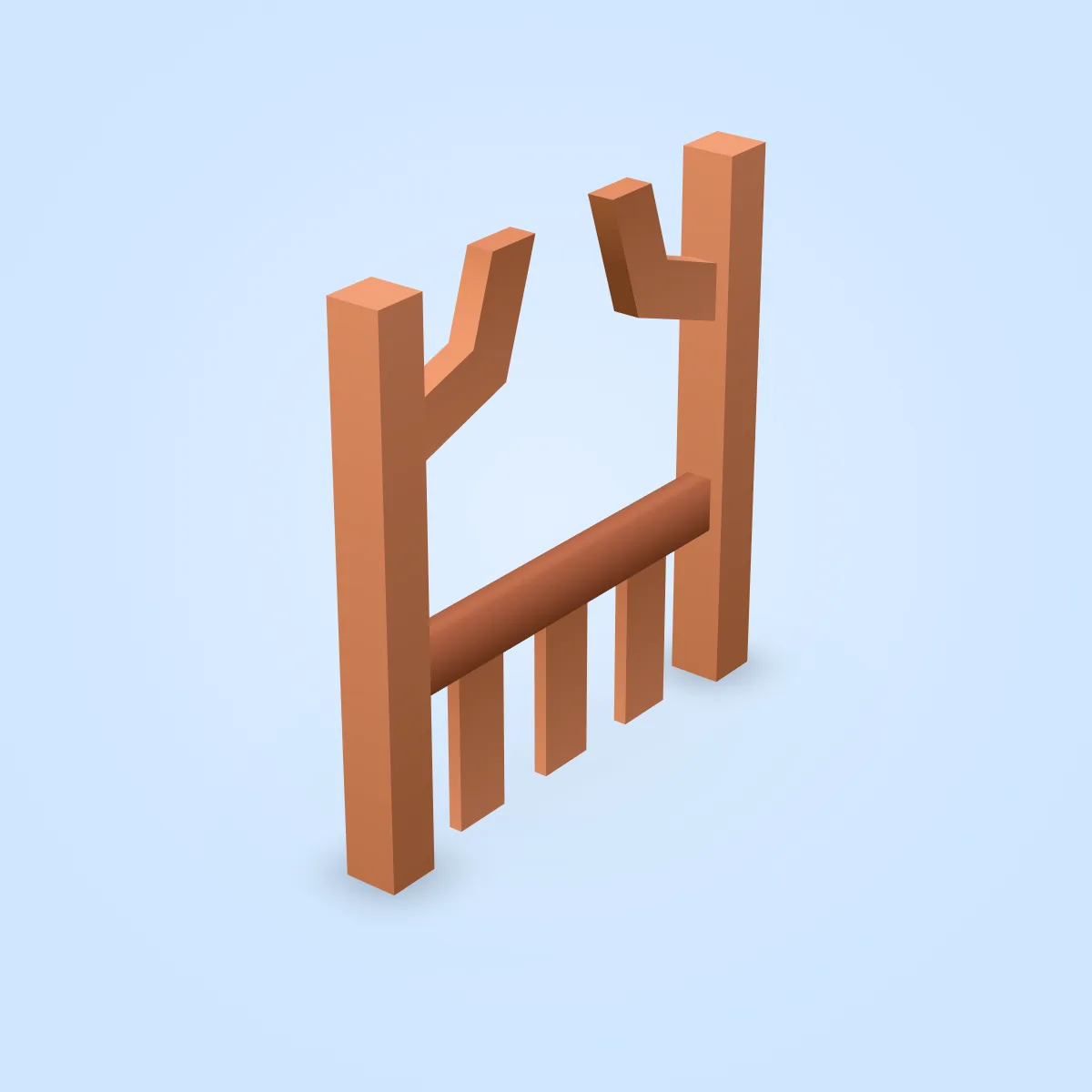 Balcony Wall Fence Model
