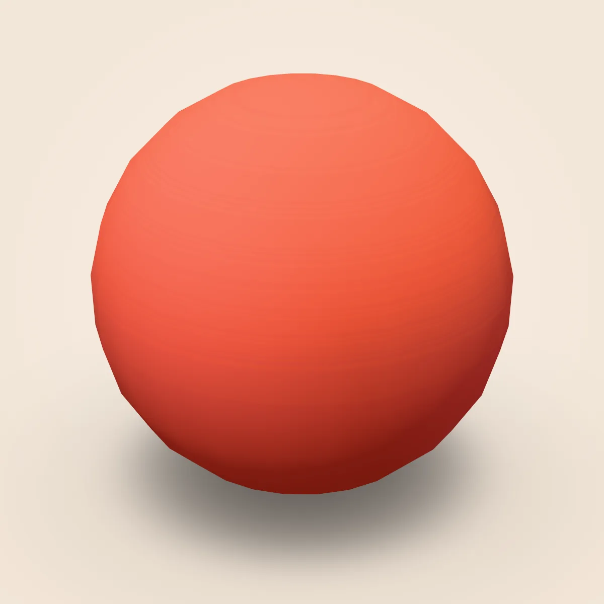 Ball Red Model