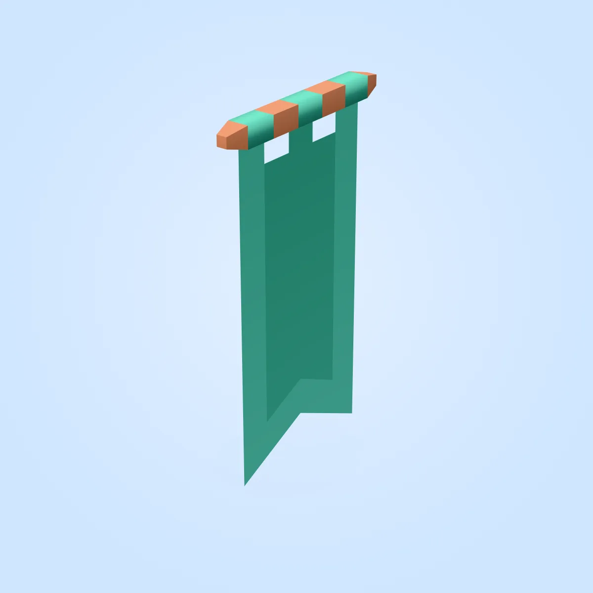 Banner Green Model