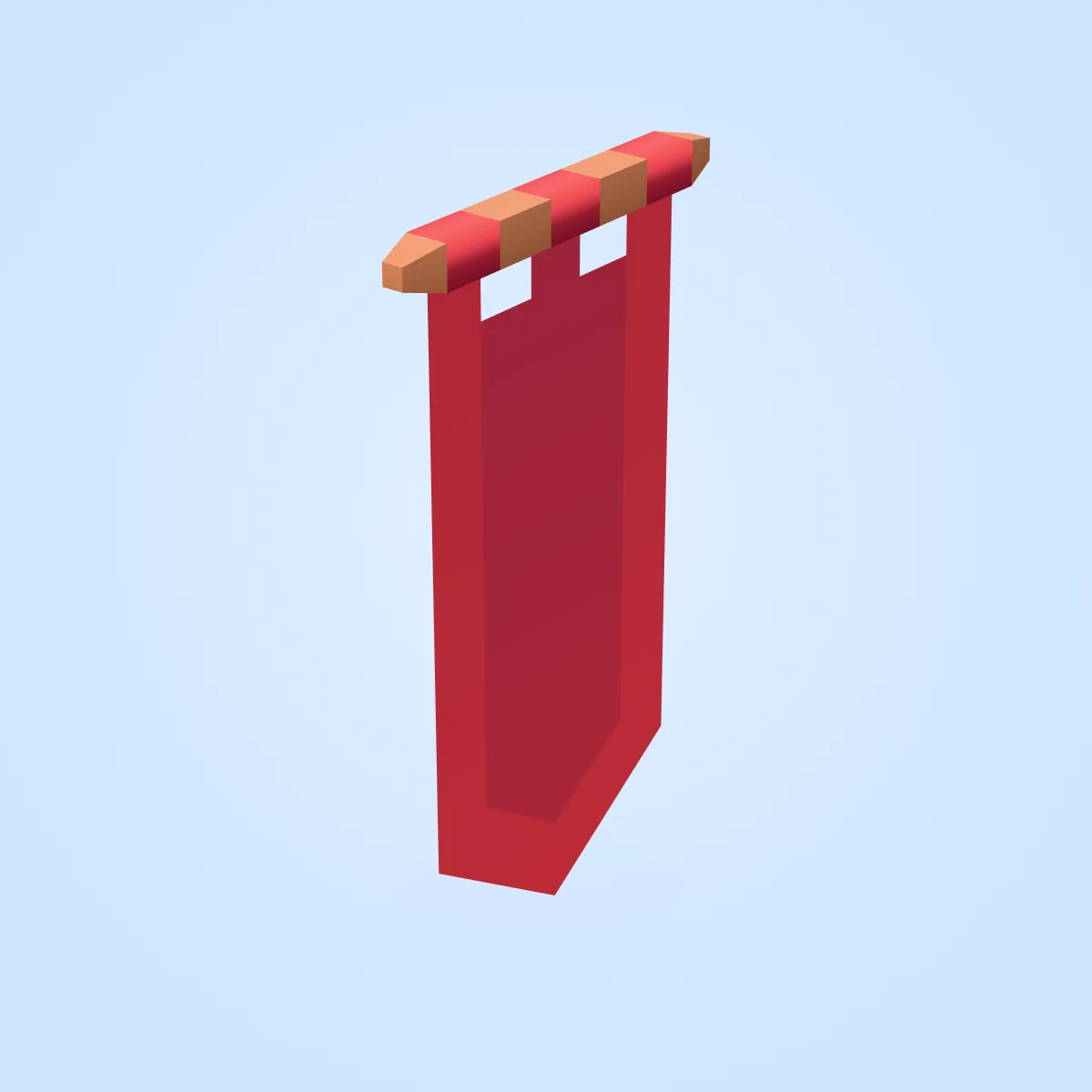 Banner Red Model