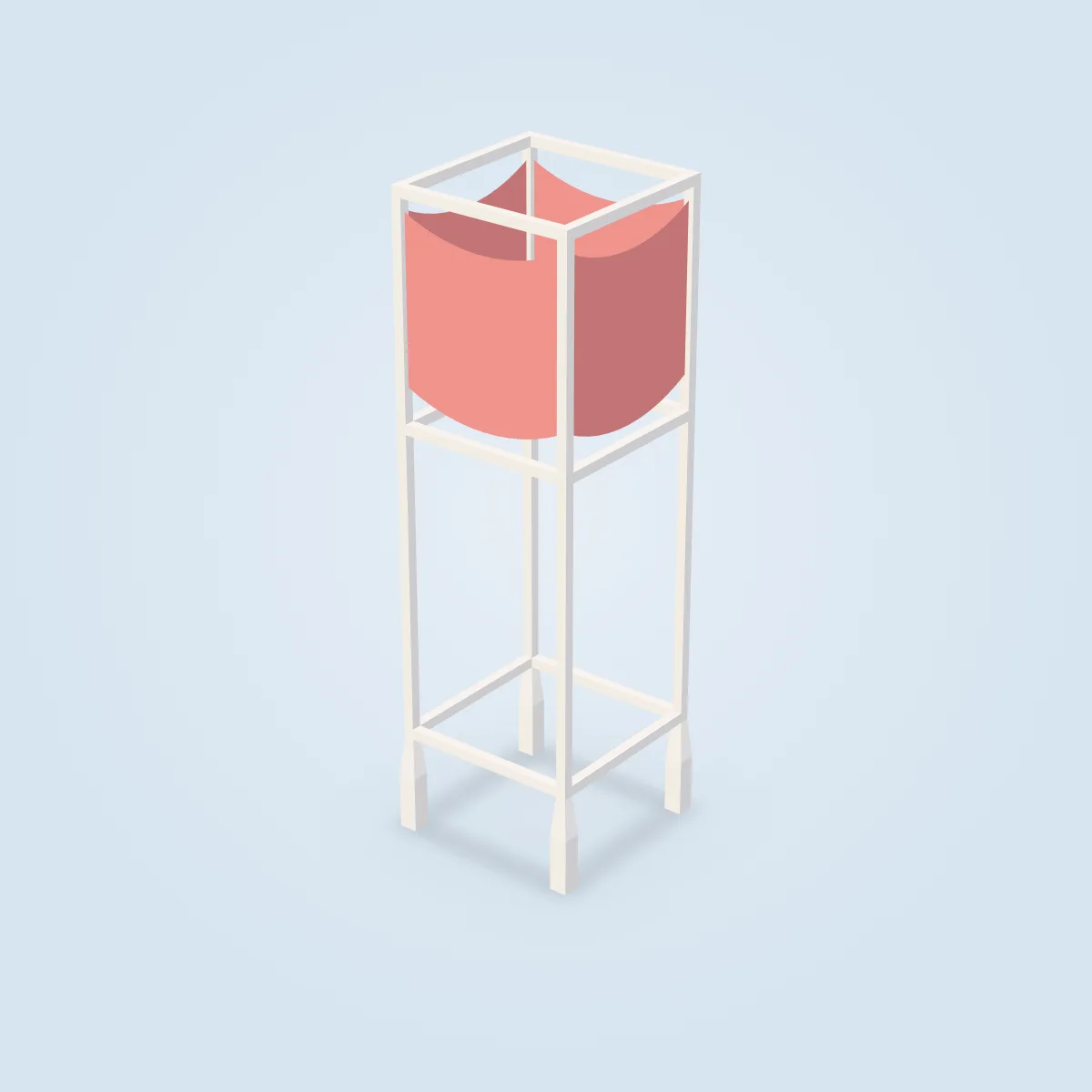 Banner Tower Red Model