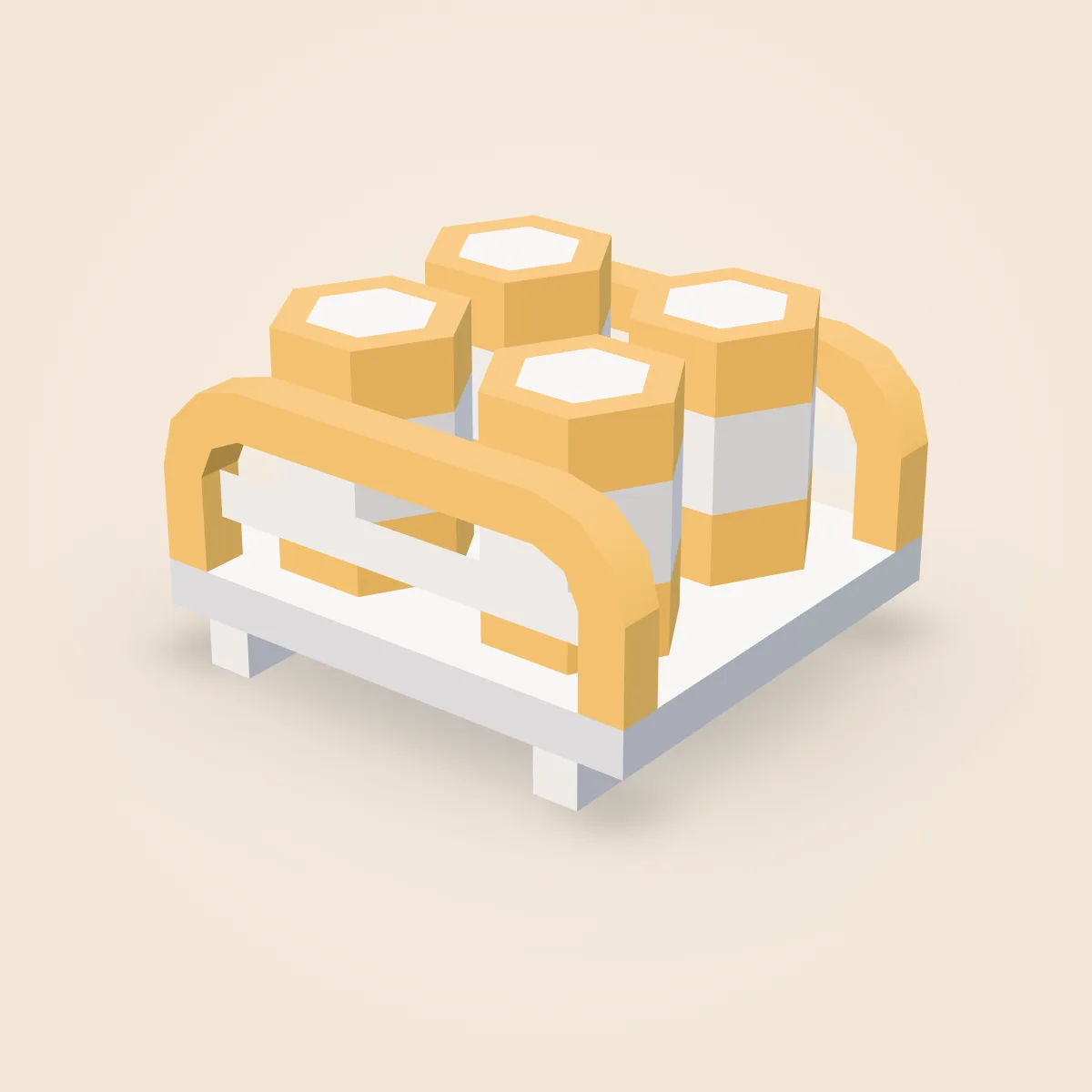 Barrels Rail Model