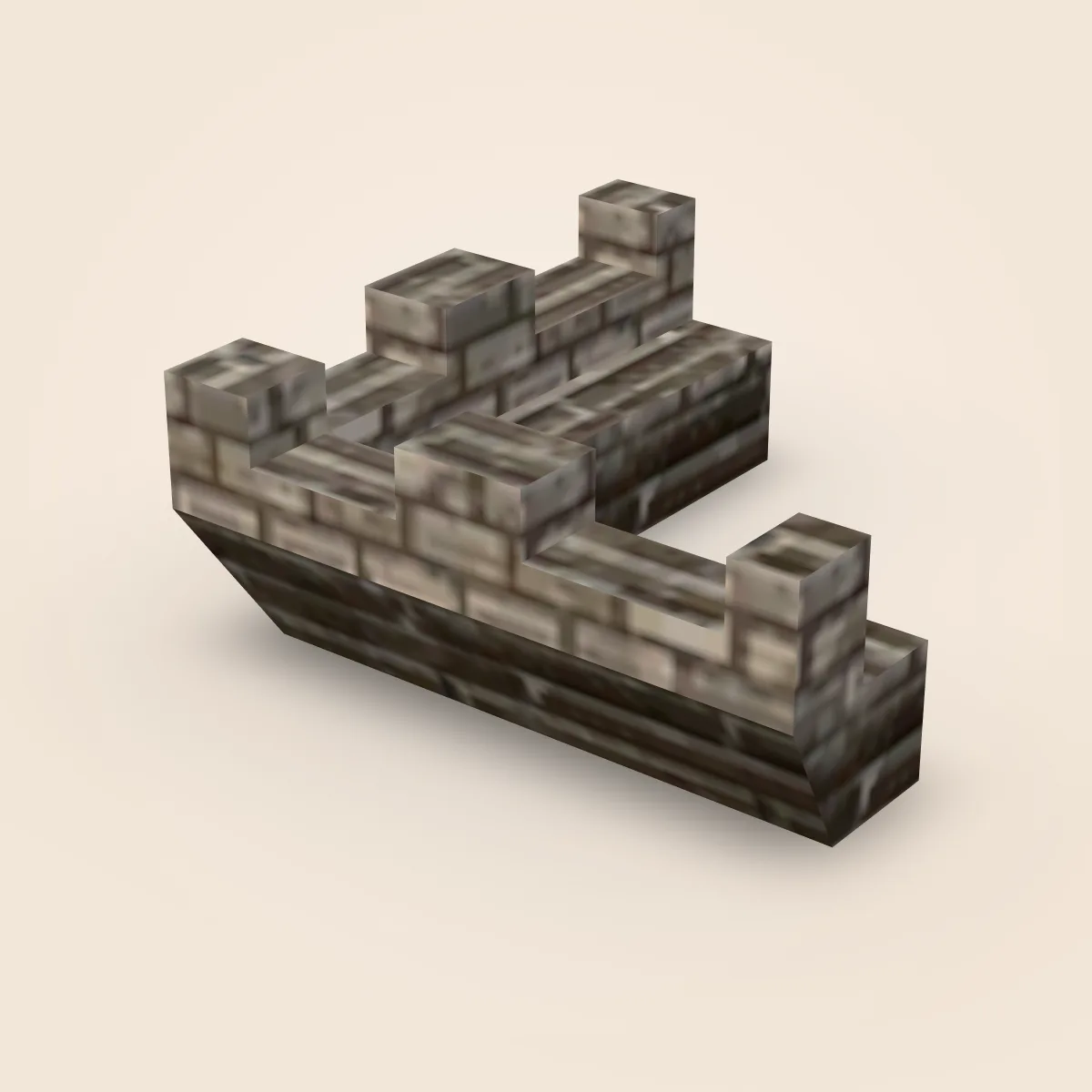 Battlement Corner Outer Model