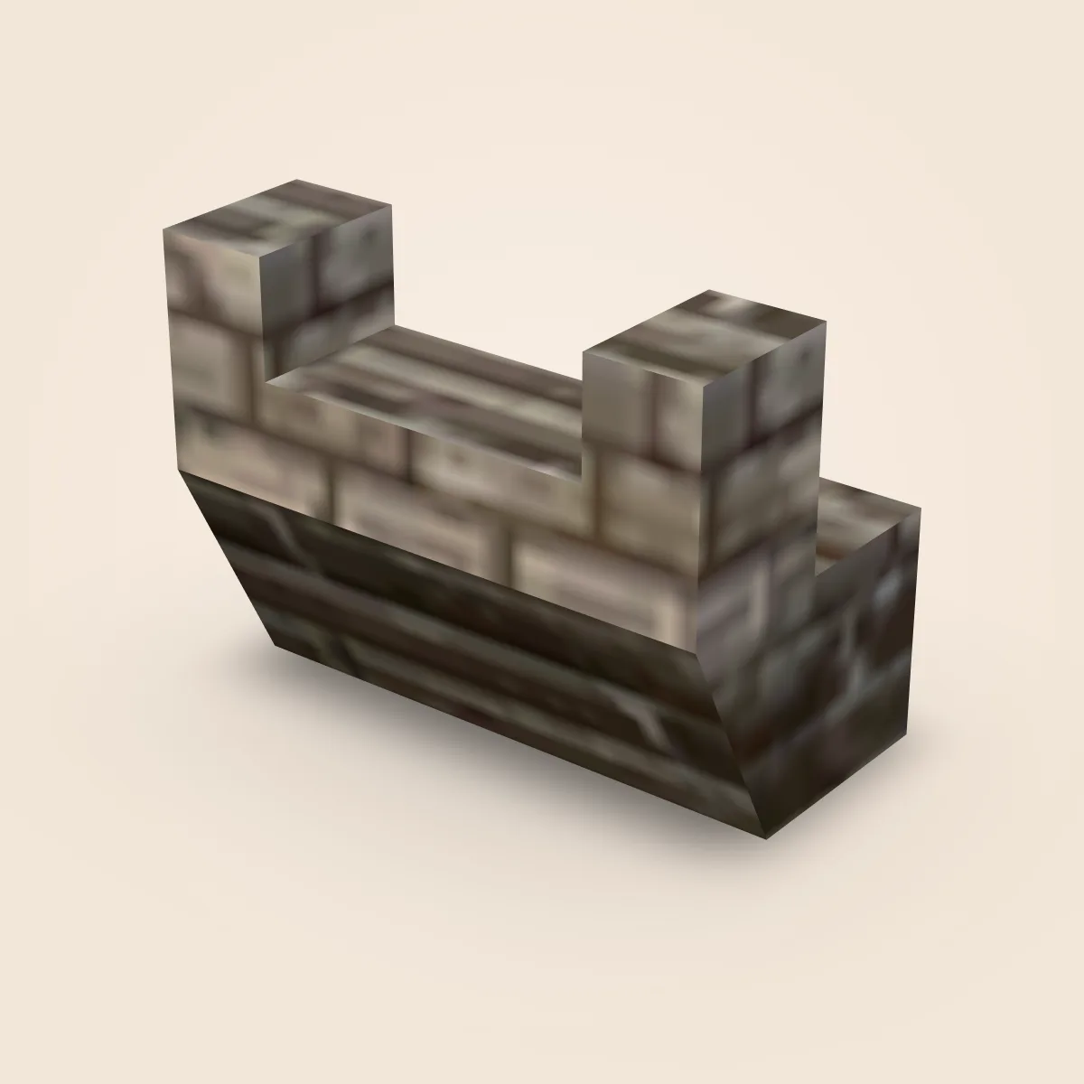 Battlement Half Model