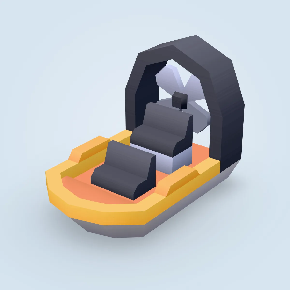 Boat Fan Model