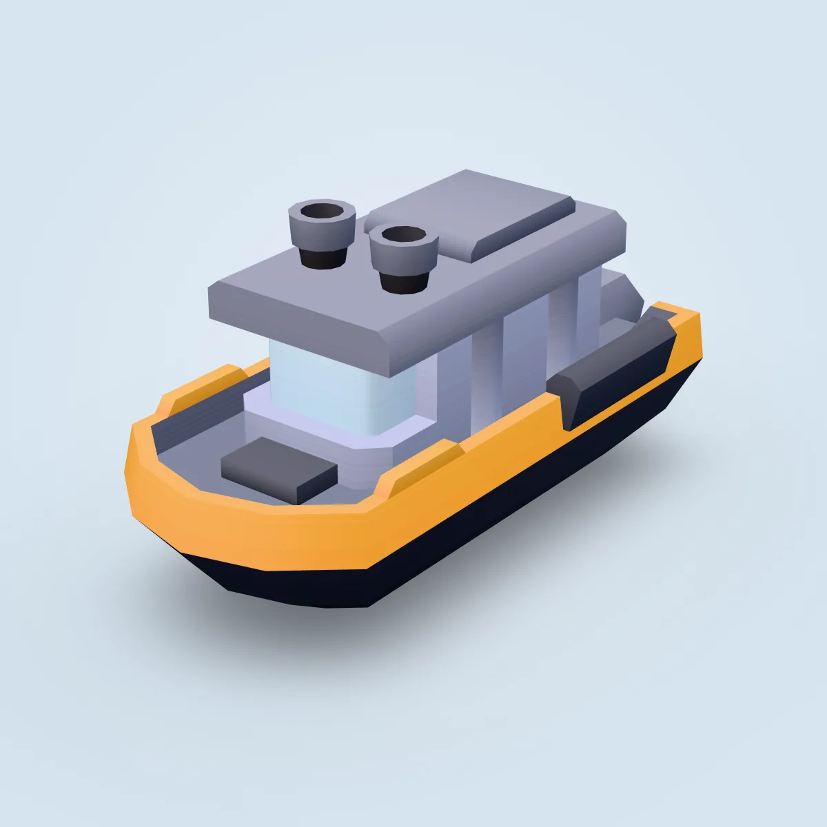 Boat Tow Type B Model