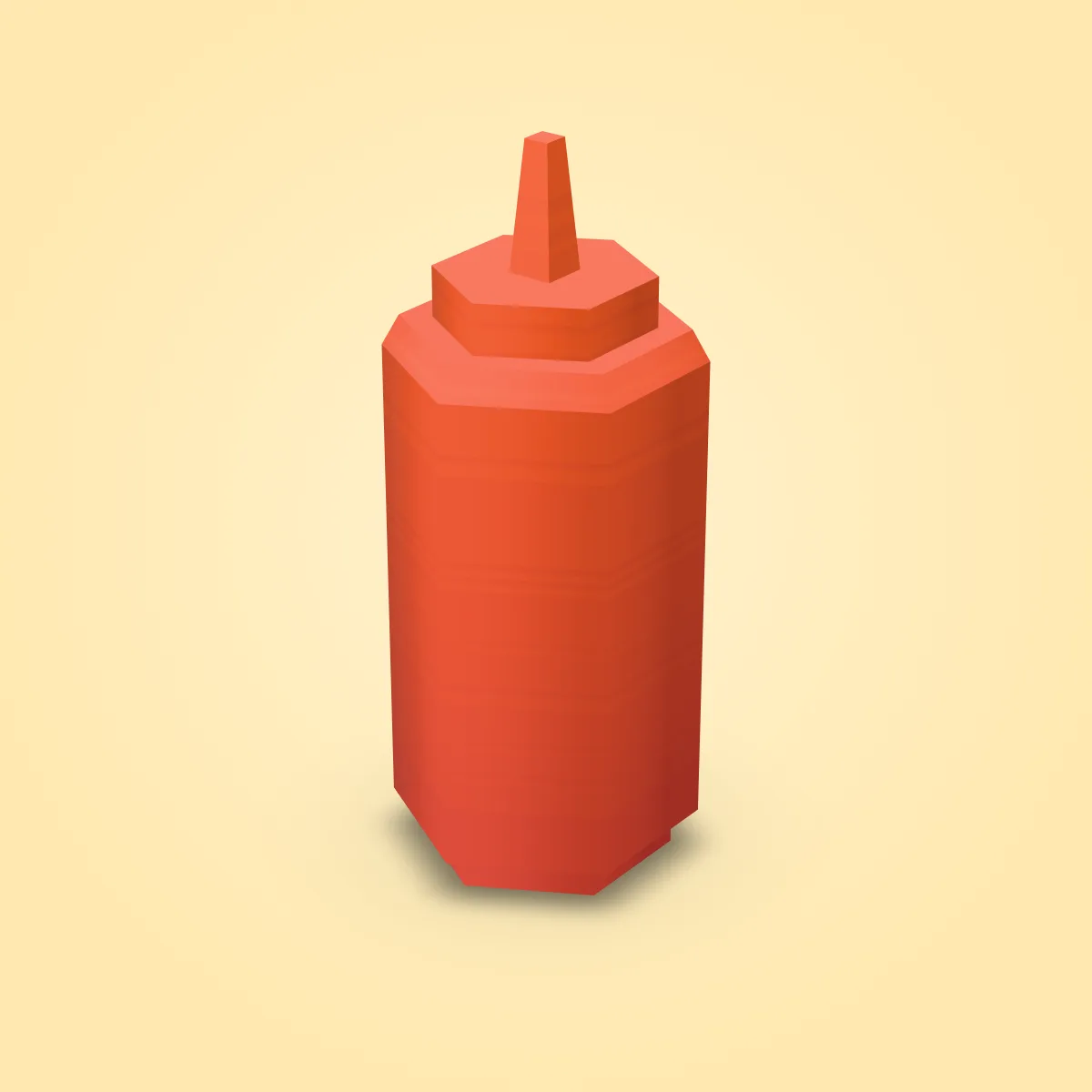 Bottle Ketchup Model