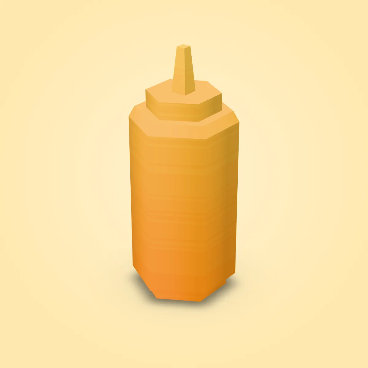 Bottle Musterd Model