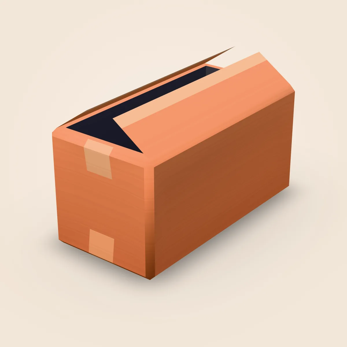 Box Large Open Model