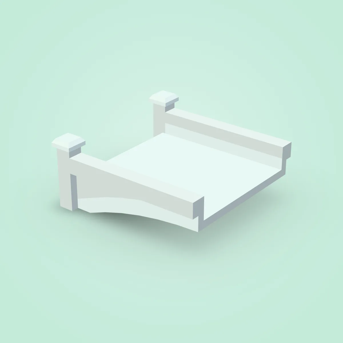 Bridge Side Stone Round Model