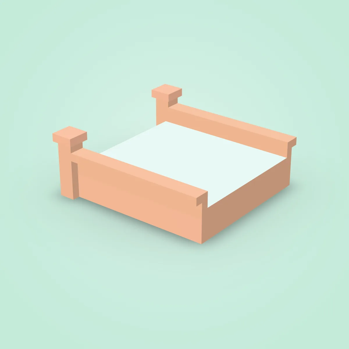 Bridge Side Wood Model