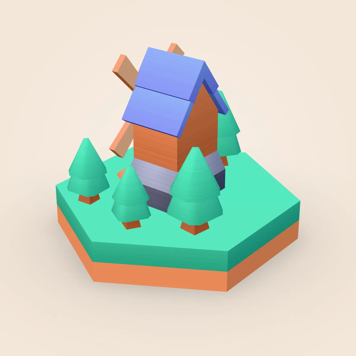 Building Mill Model