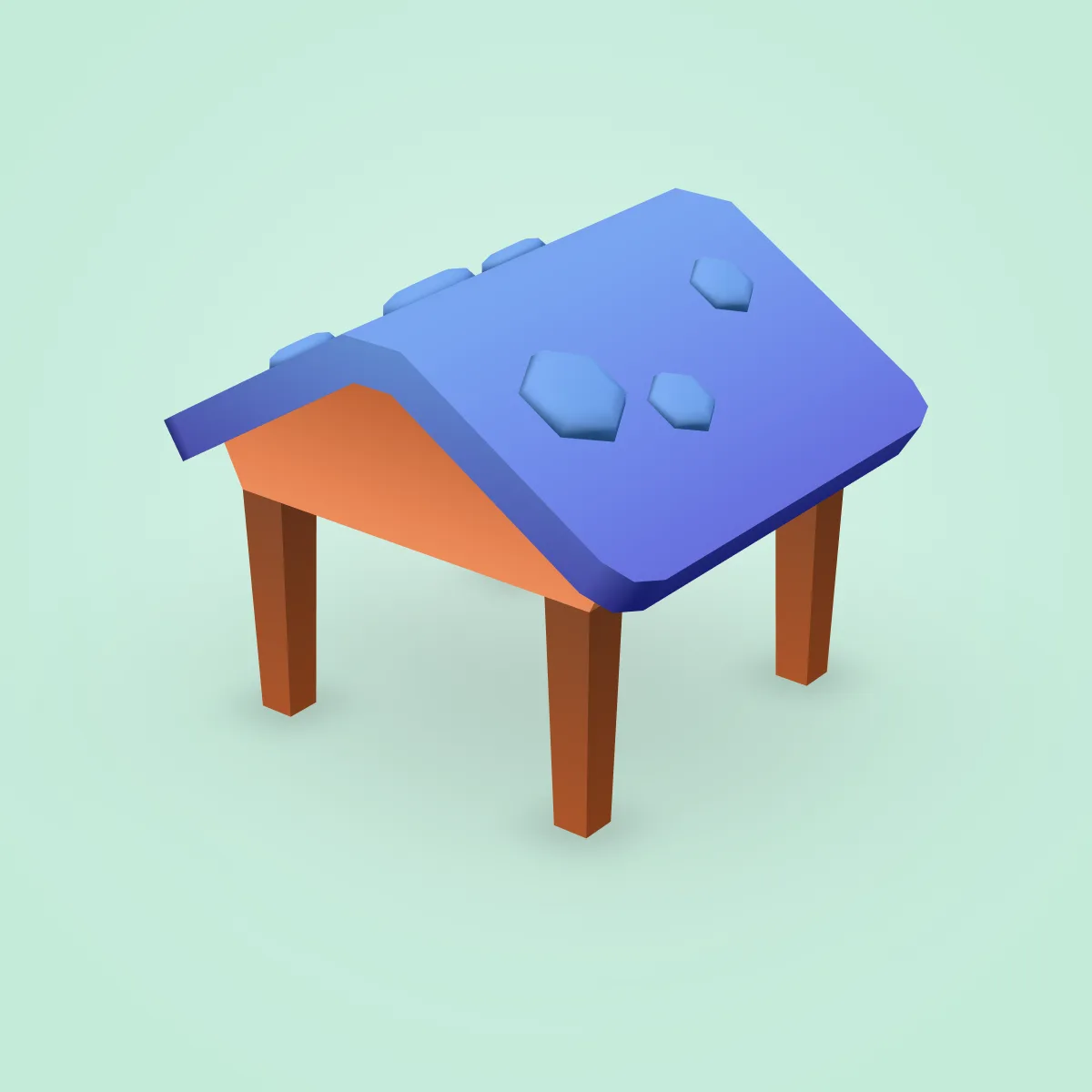 Building Roof Model