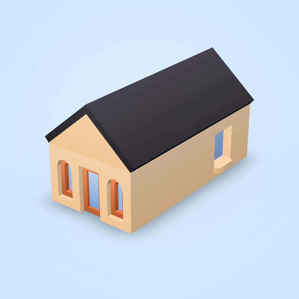 Building Sample House Type A Model