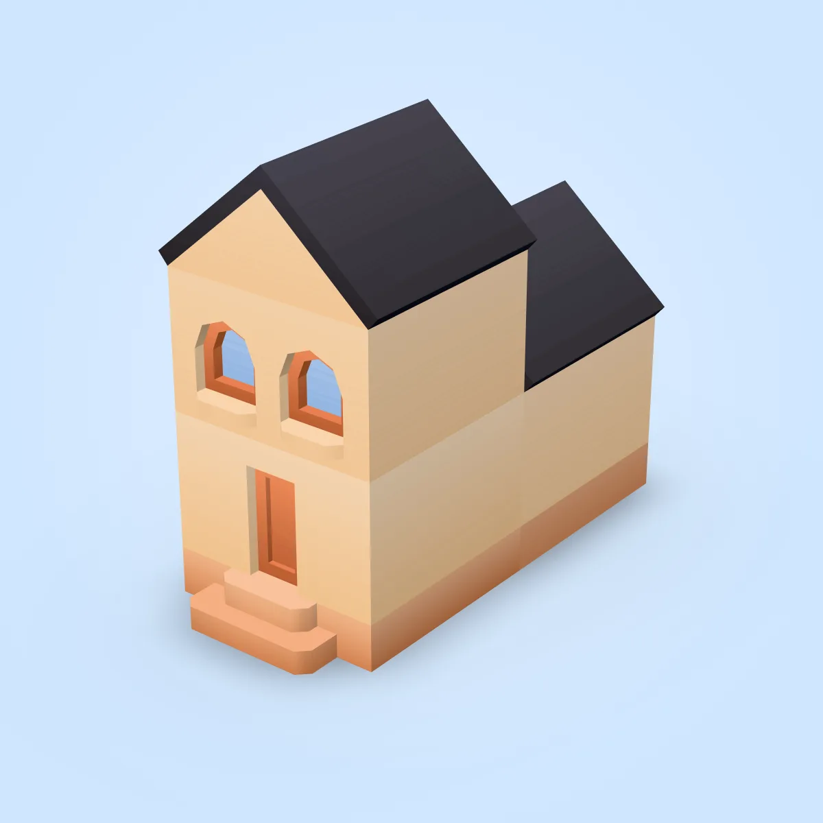 Building Sample House Type B Model