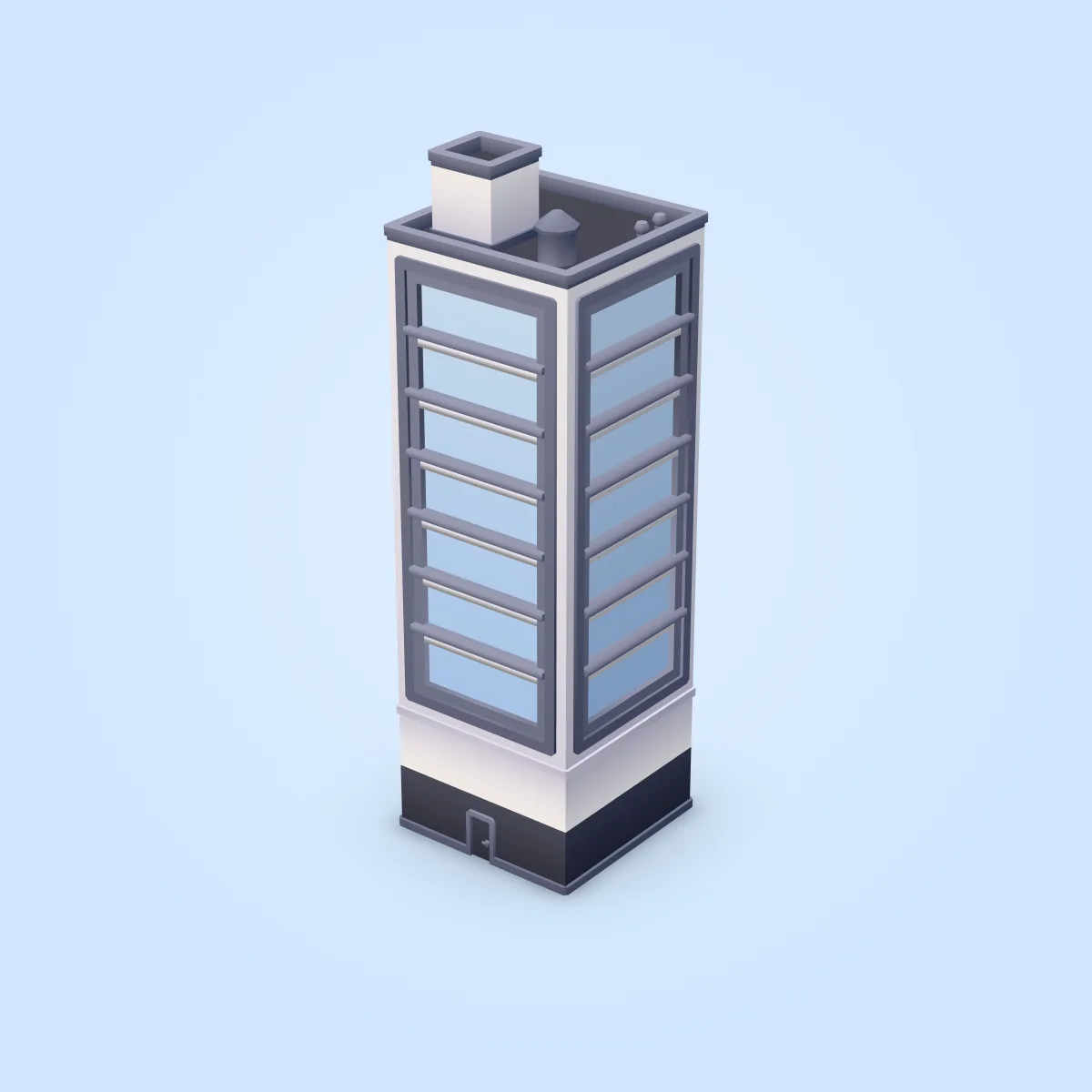 Building Skyscraper Type C Model