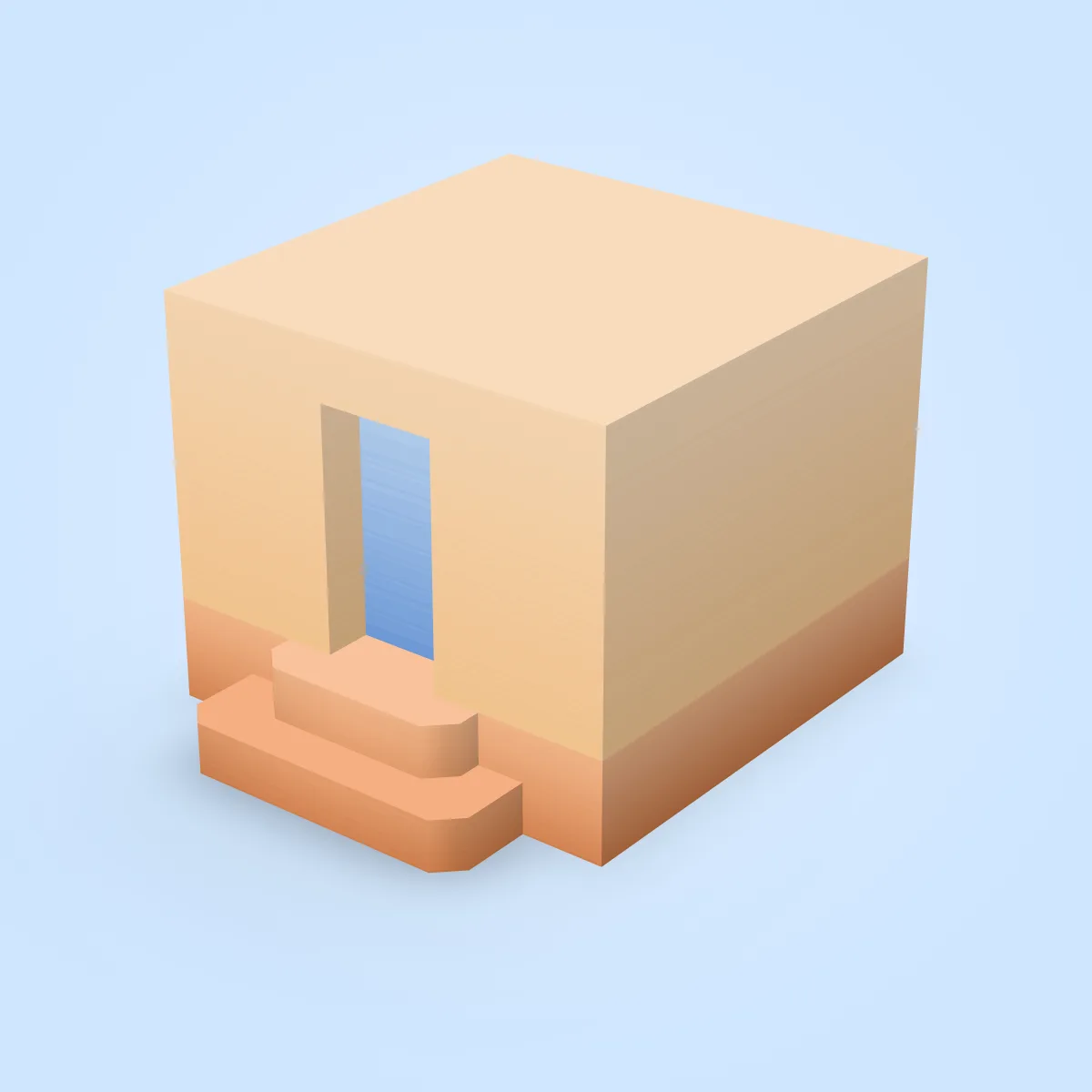 Building Steps Wide Model