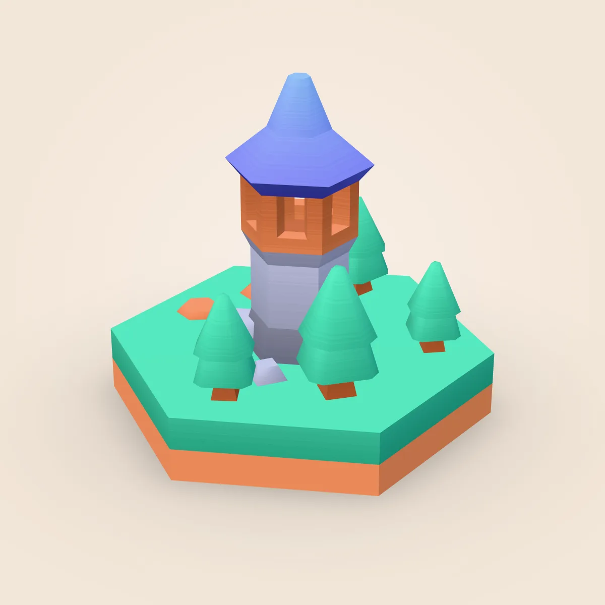 Building Tower Model