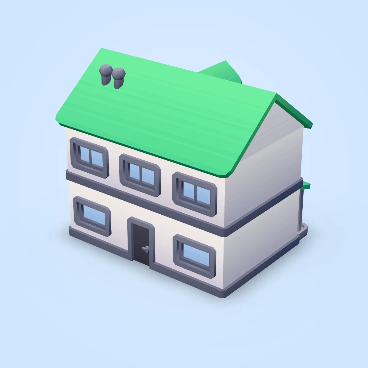 Building Type E (City Suburban) Model