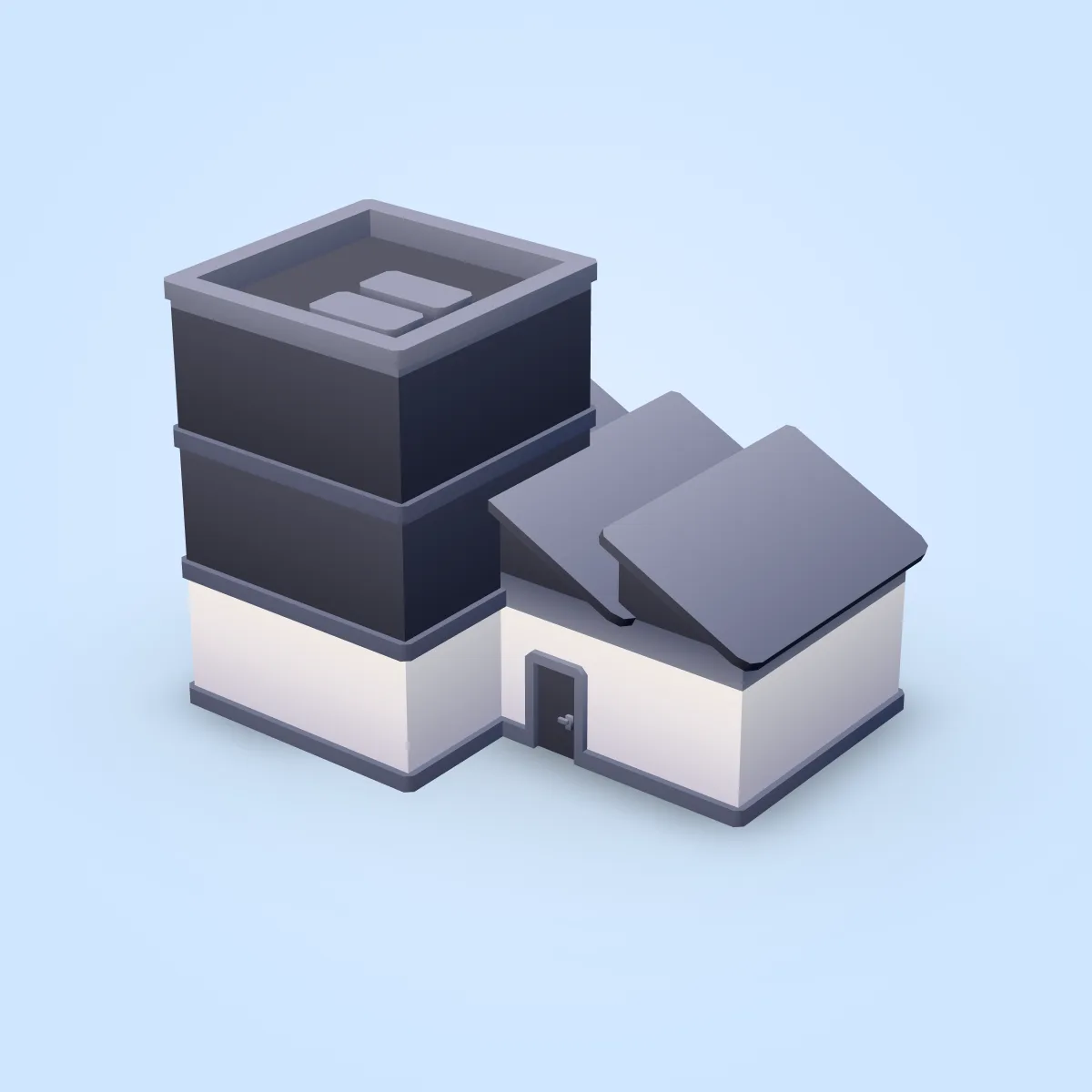 Building Type G (City Commercial) Set