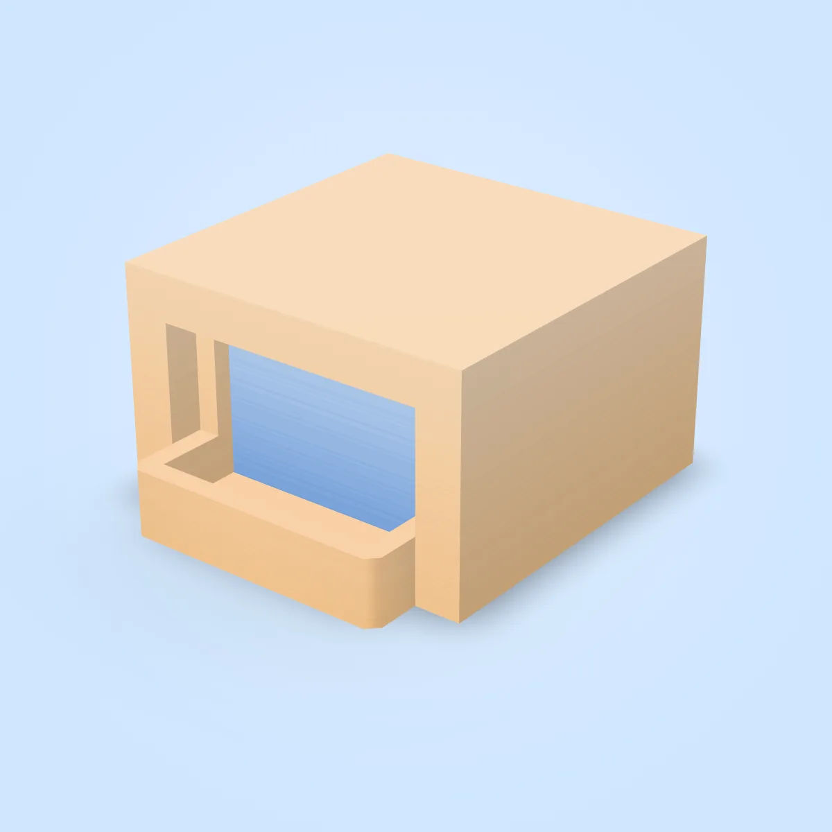 Building Window Balcony Model