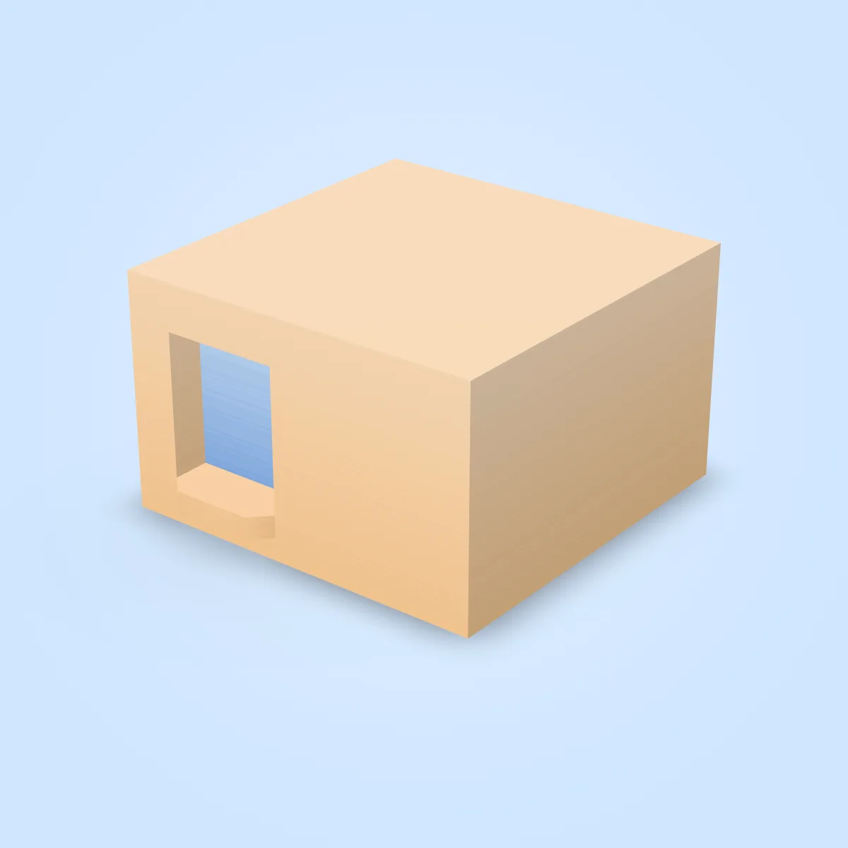 Building Window Left Sill Model