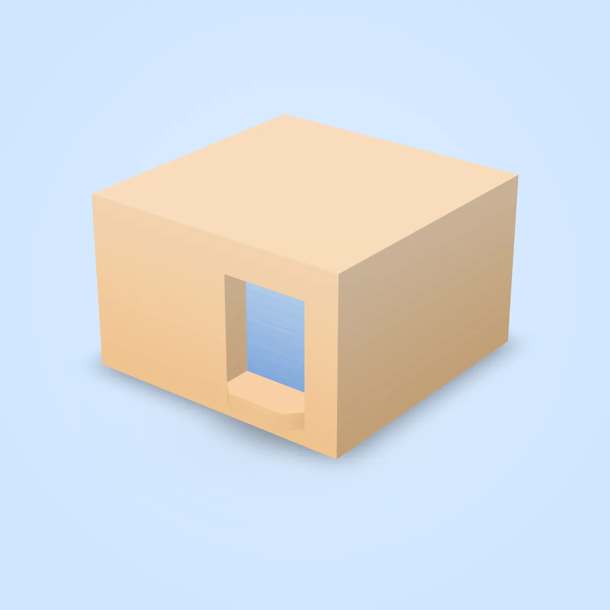Building Window Right Sill Model