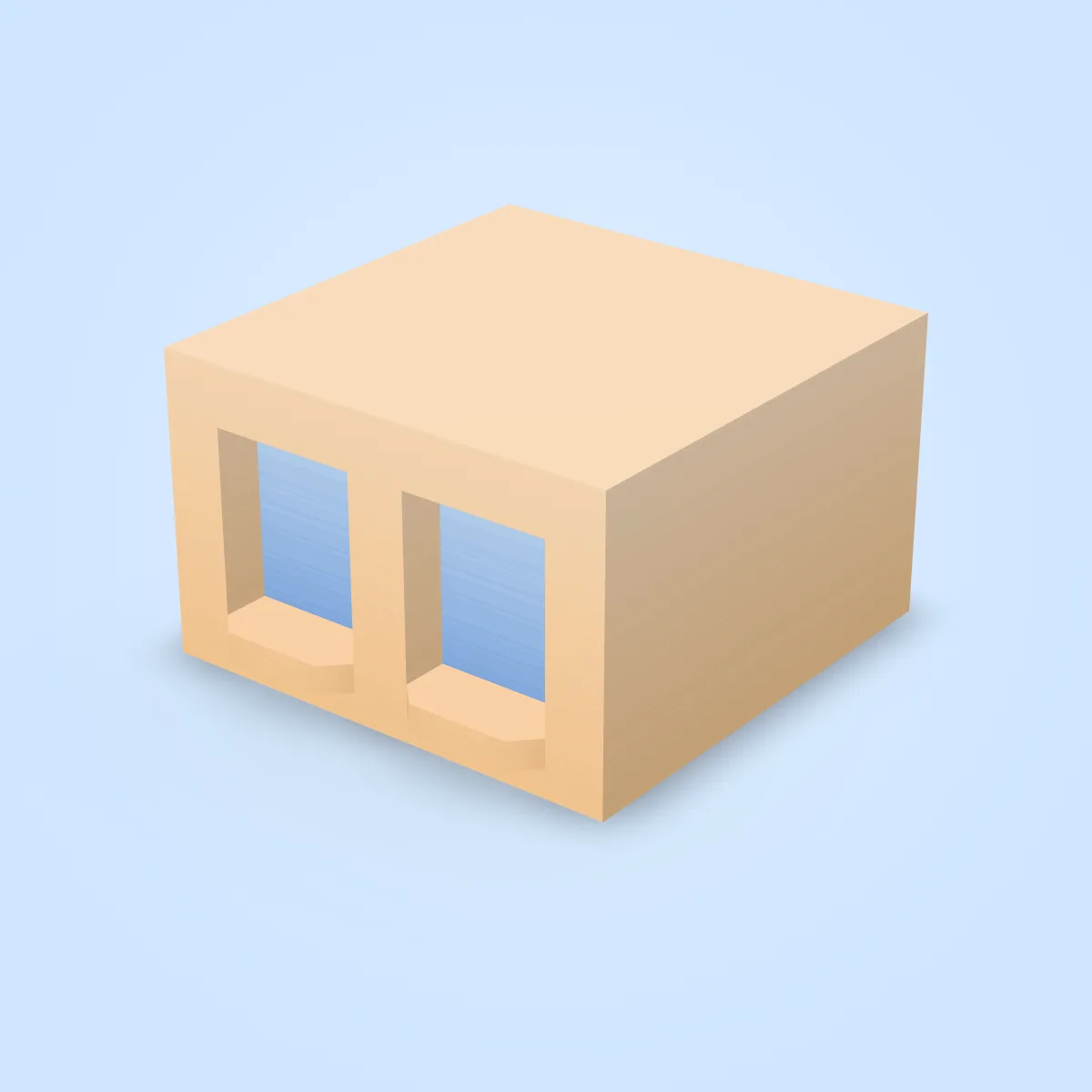Building Windows Sills Model