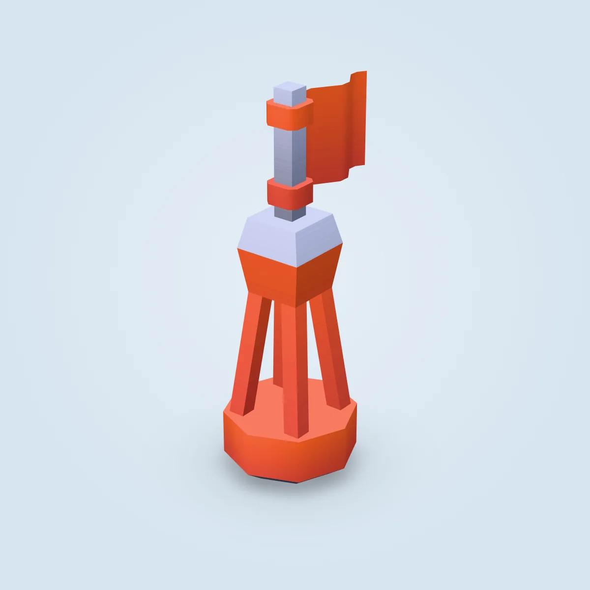 Buoy Flag Model