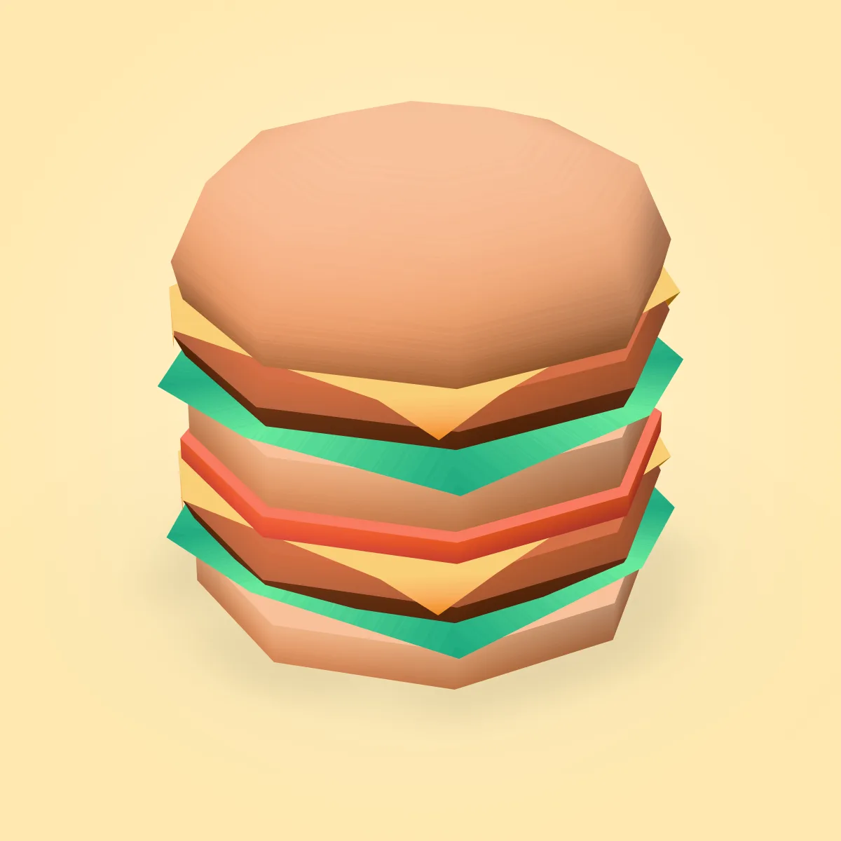 Burger Double Model