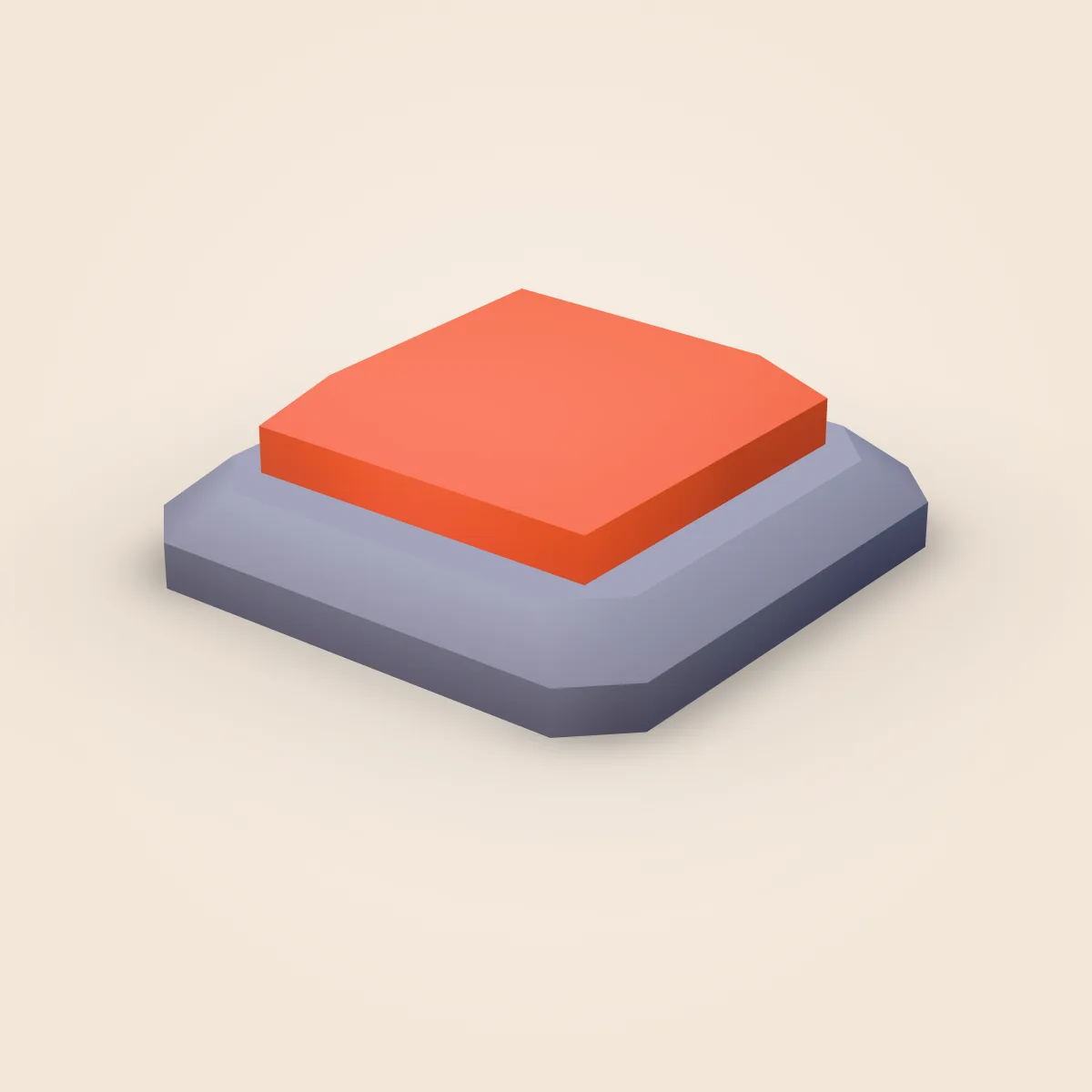 Button Square Model
