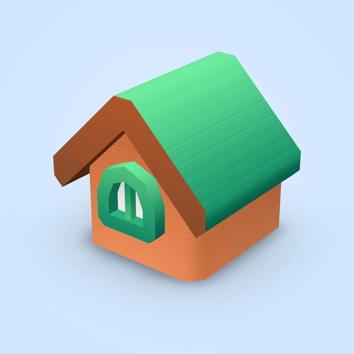 Cabin Roof Dormer Model