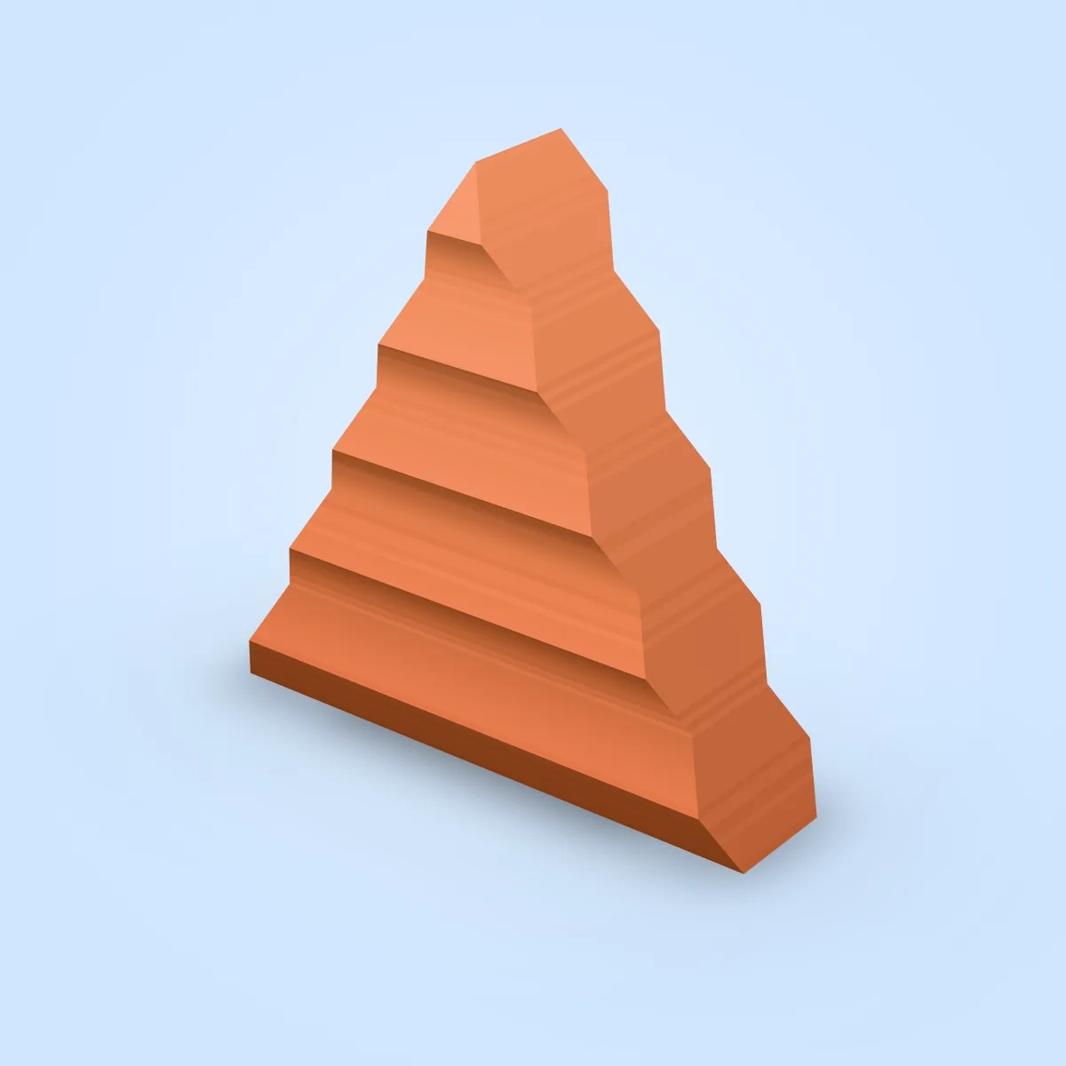 Cabin Wall Roof Center Model
