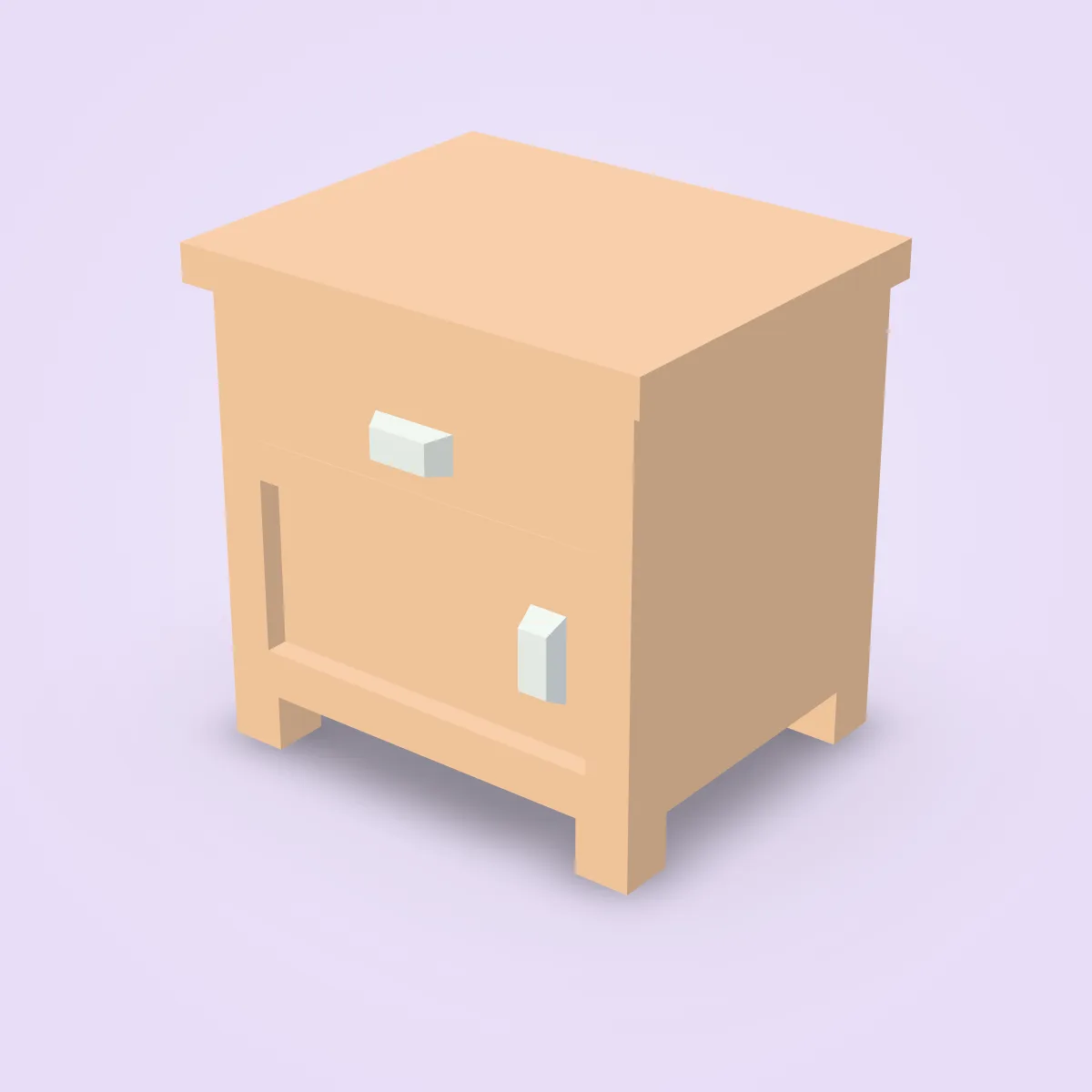 Cabinet Bed Drawer Model