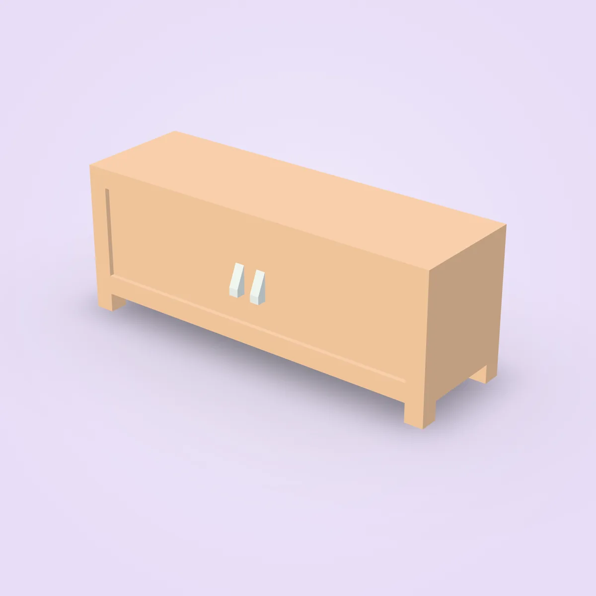 Cabinet Television Doors Model
