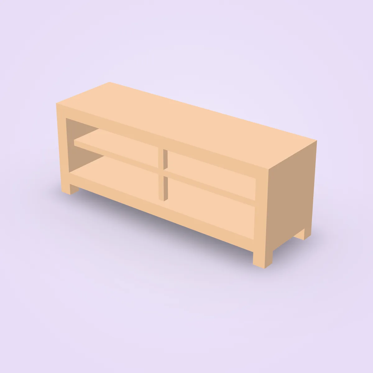 Cabinet Television Model