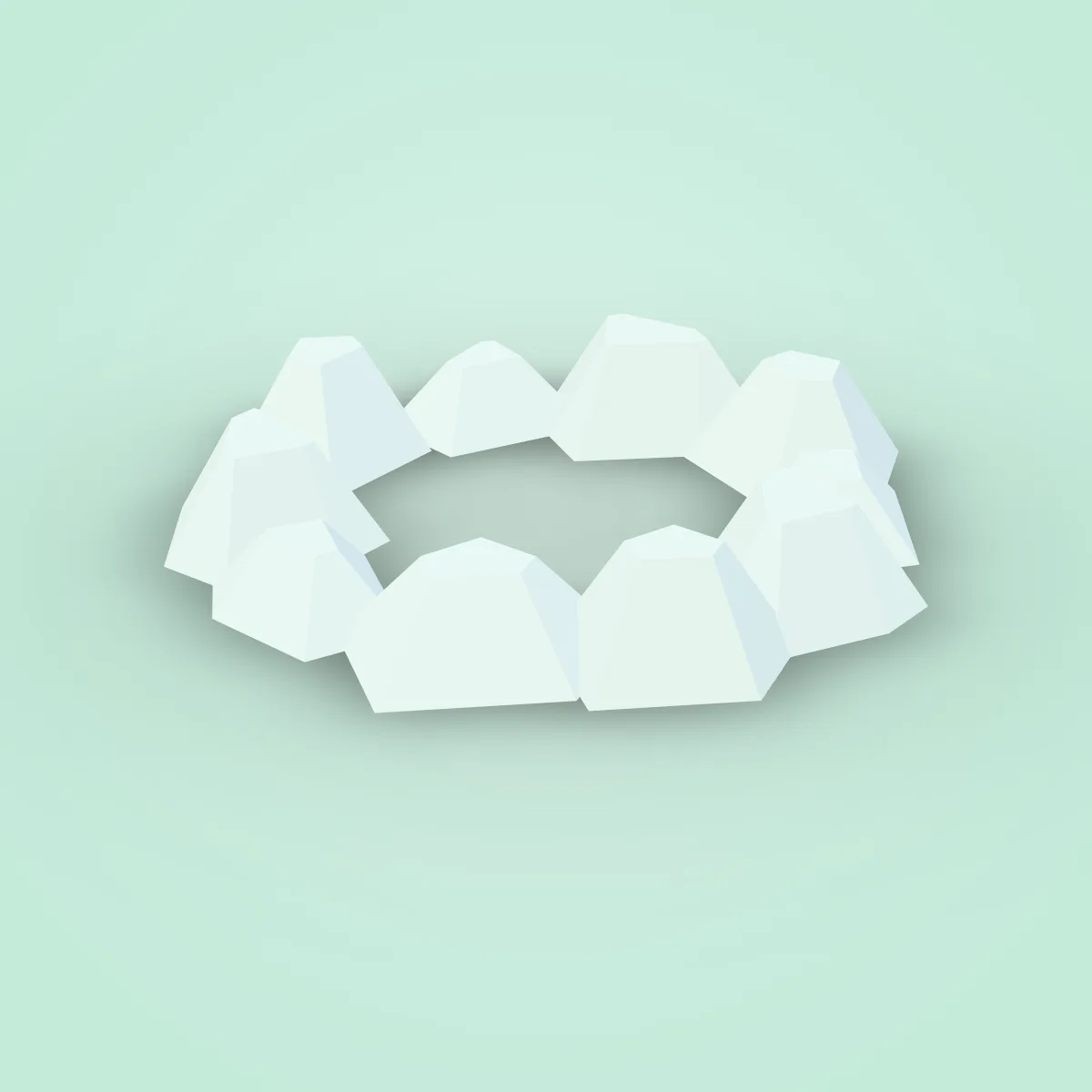 Campfire Stones Model