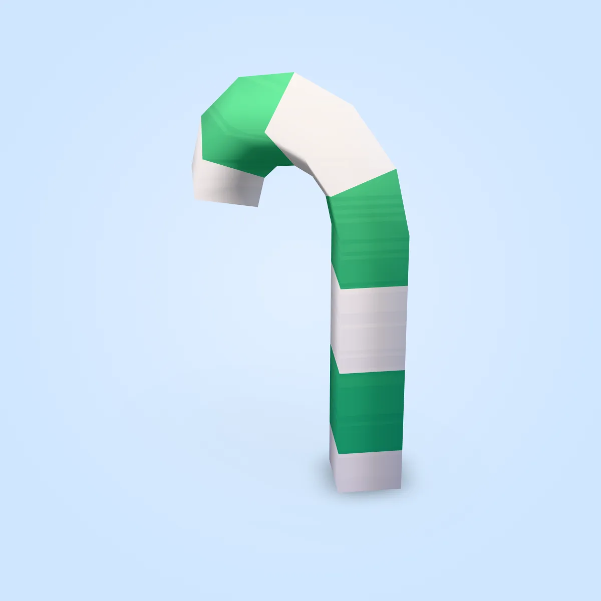 Candy Cane Green Model