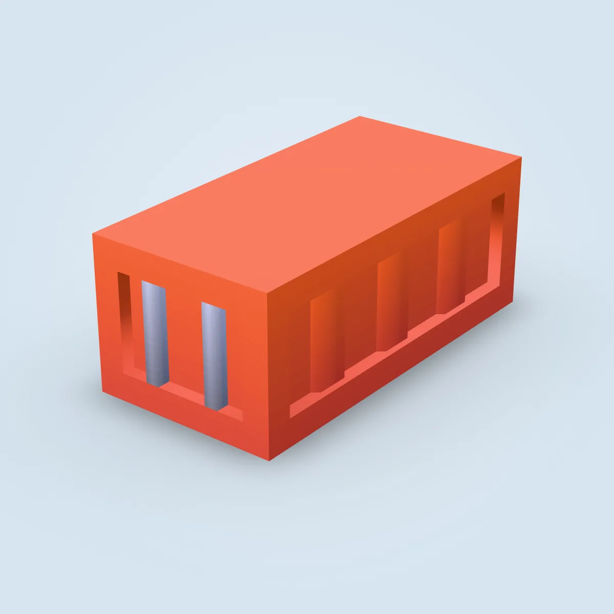Cargo Container Type A Model