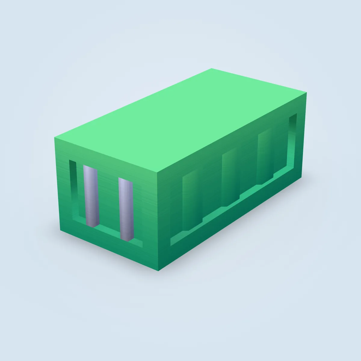 Cargo Container Type C Model