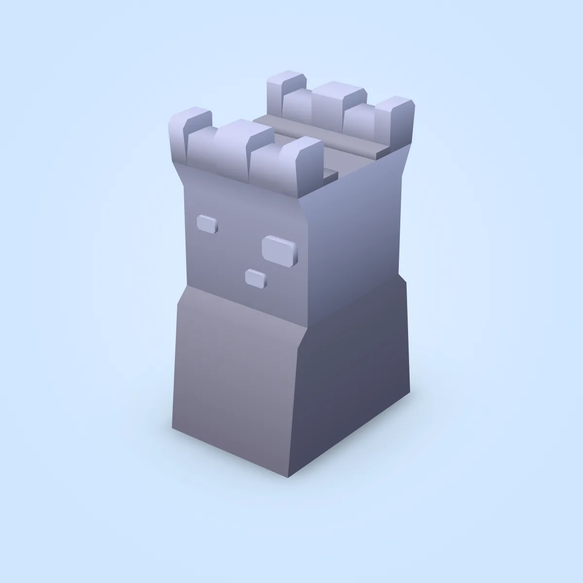 Castle Wall Model