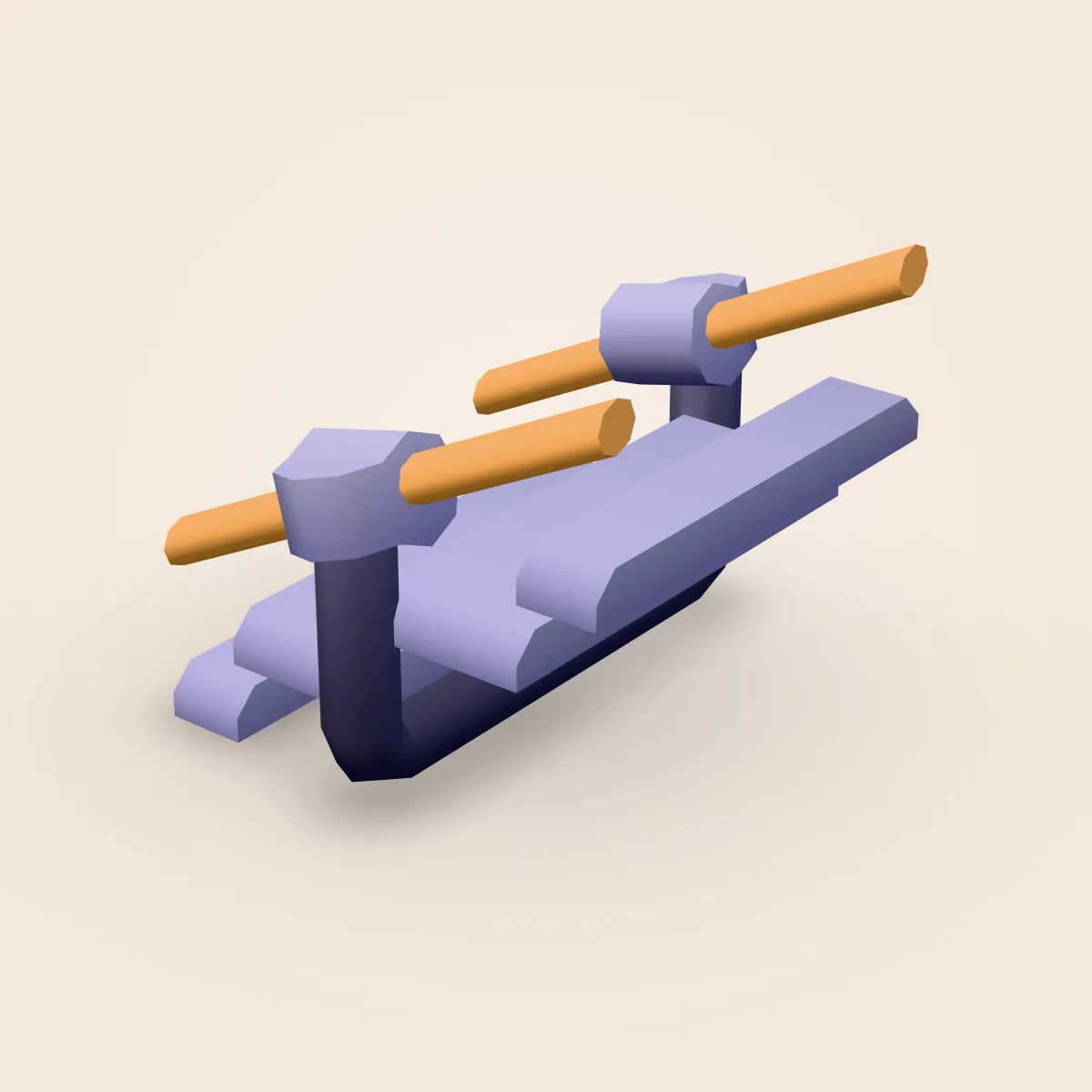 Catwalk Stairs Loop Model