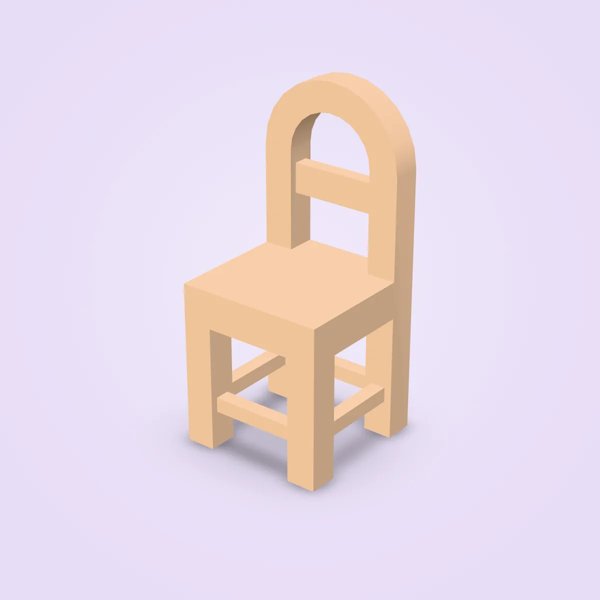 Chair Rounded Model