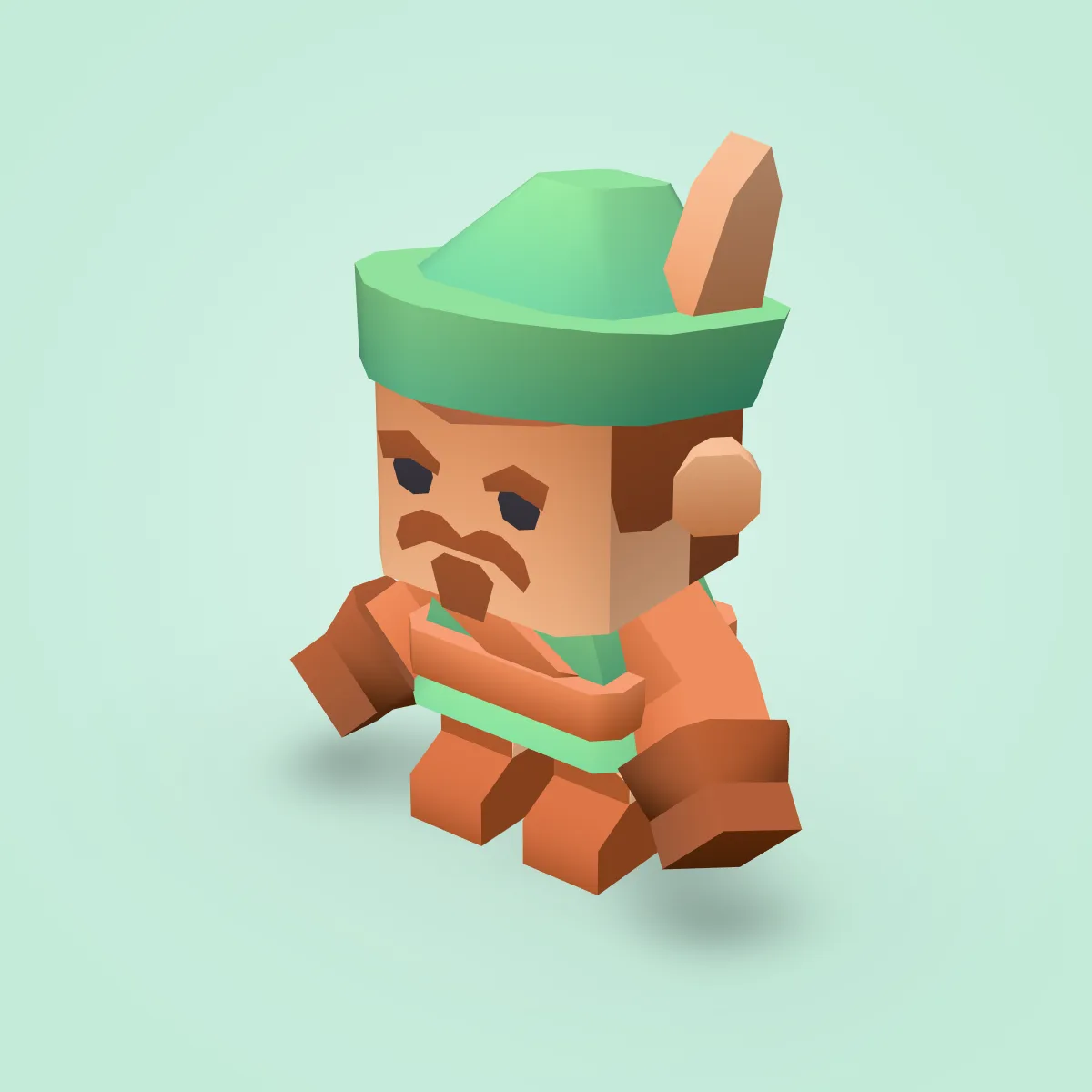 Character Archer Model