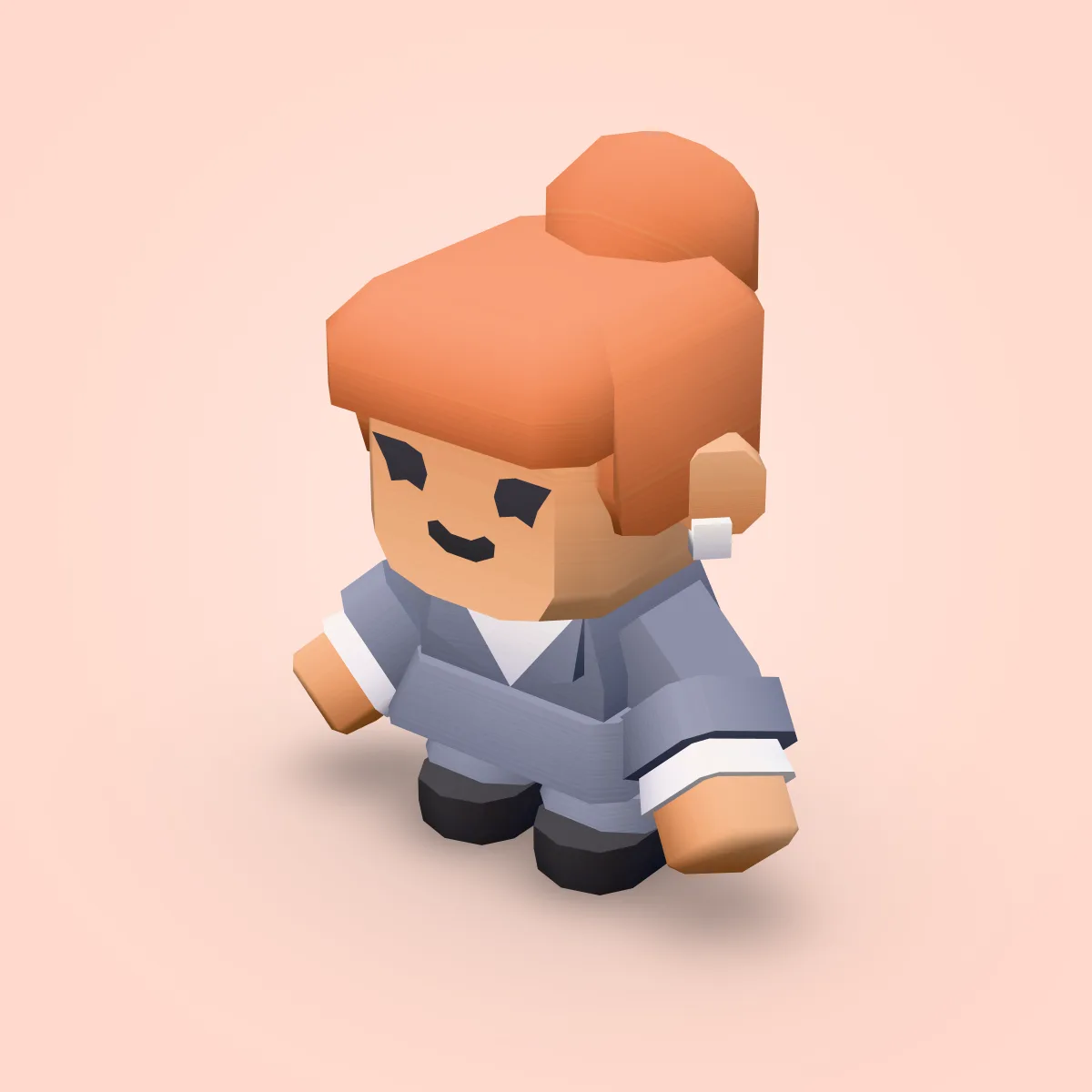 Character Female Type D Model