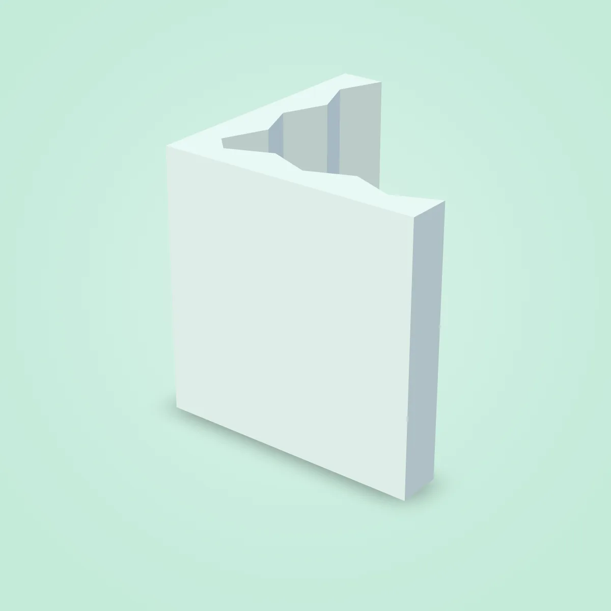 Cliff Corner Inner Stone Model