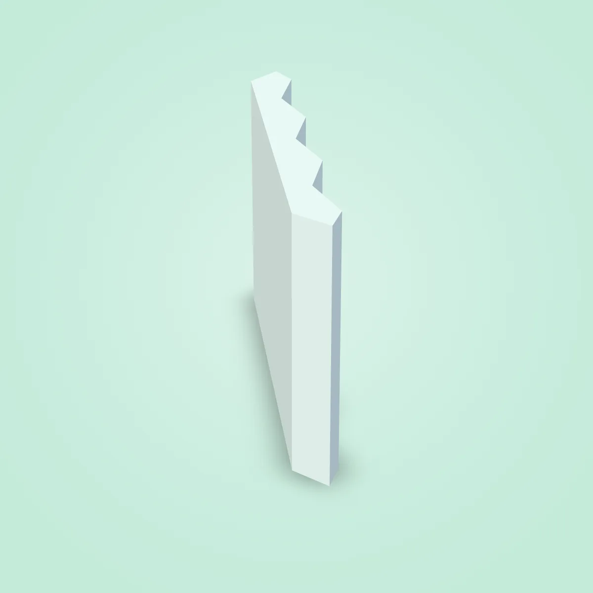 Cliff Diagonal Stone Model