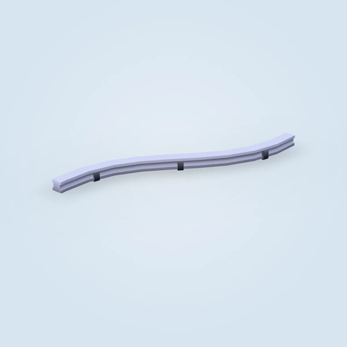Coaster Monorail Curve Model