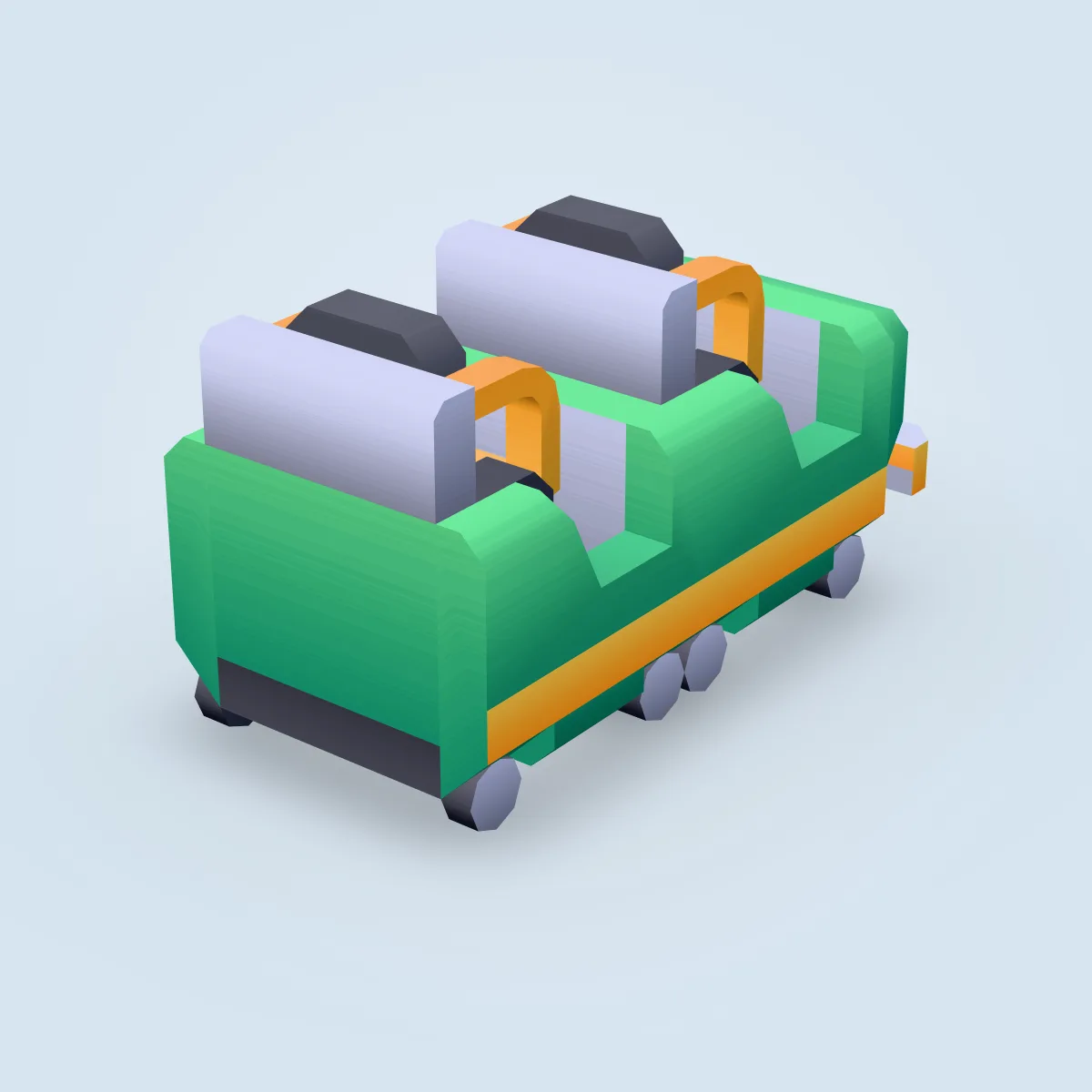 Coaster Train Safety Model